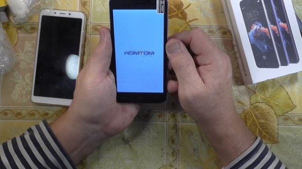 Первое включение смартфона HOMTOM Ht16. Посылки из Китая