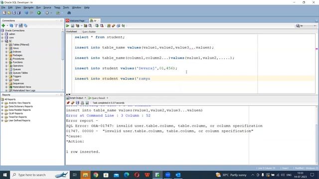 How to insert values into the existing table | ETL testing | SQL | Manual testing | Software testin смотреть онлайн