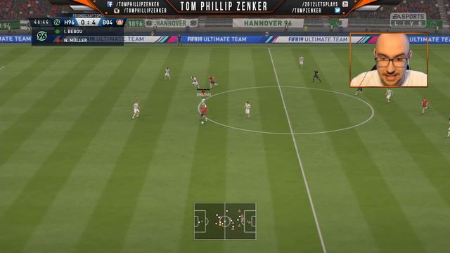 ⚽ FIFA 19 Bundesliga Hannover 96 : Bayer 04 Leverkusen 🏆 Gameplay Deutsch Livestream смотреть онлайн