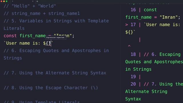 #9 What is string in Javascript? Why do we use string? All about string in Urdu/Hindi смотреть онлайн