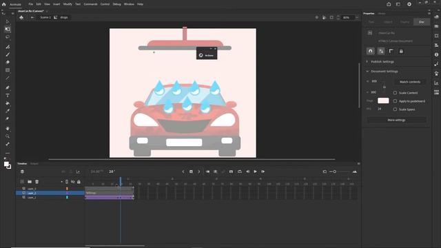 Adobe Animate CC 2021 - HTML5 interactive banner tutorial - JavaScript (banner 2) смотреть онлайн