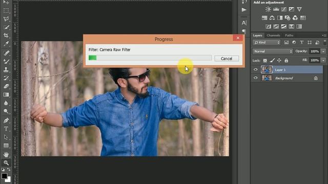 Cinematic Color Grading For Movie Look Effect in Photoshop / Free Photoshop tutorial смотреть онлайн