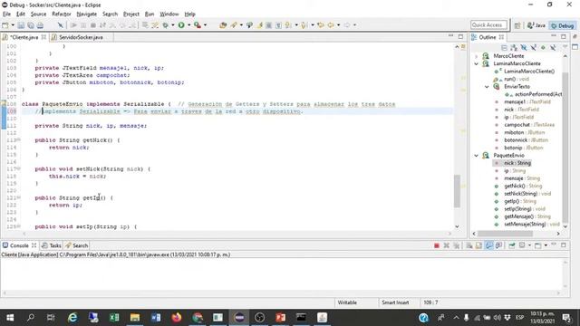 AA3 PROGRAMA EN JAVA CHAT смотреть онлайн