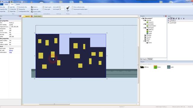 Tutorial Construct 2, crear parallax para principiantes. смотреть онлайн