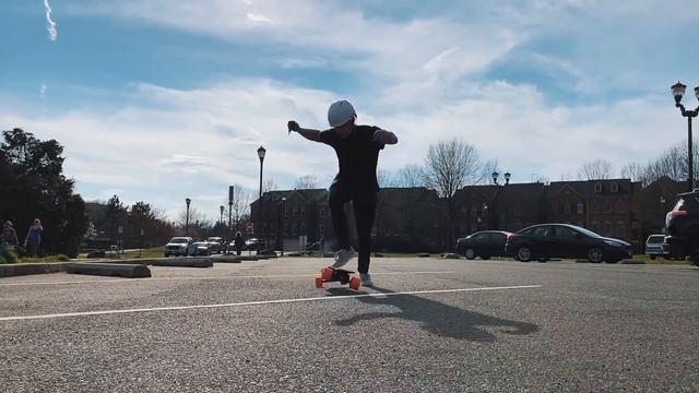Longboard Tricks On The Loaded Icarus x Ride Unlimited Electric Skateboard Race Kit смотреть онлайн