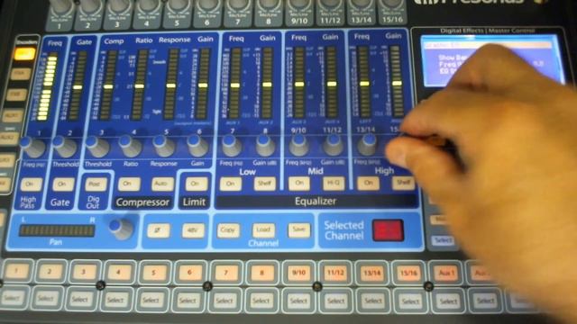 PreSonus Studiolive 16.0.2 Graphic EQ