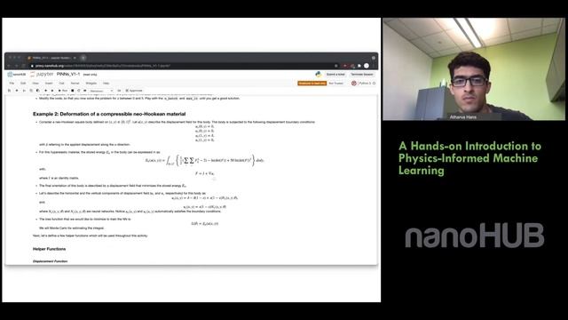 A Hands-on Introduction to Physics-informed Machine Learning смотреть онлайн