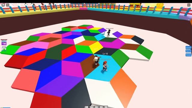 Безумная Цветовая Игра Роблокс Color Block смотреть онлайн
