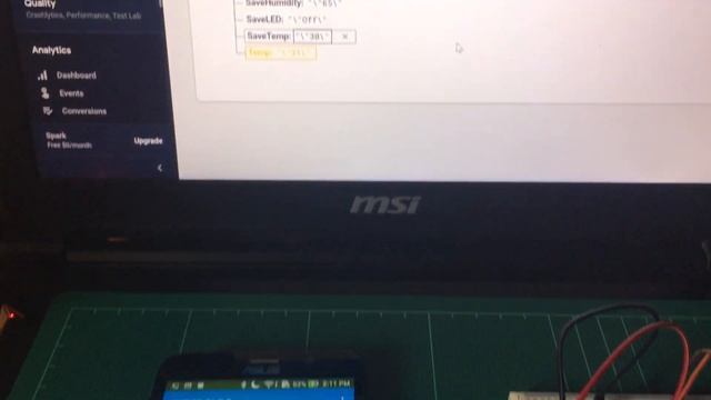 Demo Part esp32+android+firebase смотреть онлайн