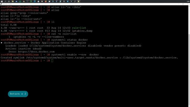 Установка VMware Photon OS 3.0 | KVM | Admiral | alias | iptables | sshd | docker | HTTP_PROXY смотреть онлайн