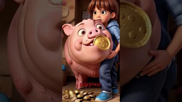 Как учить детей сберегать деньги #disney #дети #деньги #motivation #финансы #копить