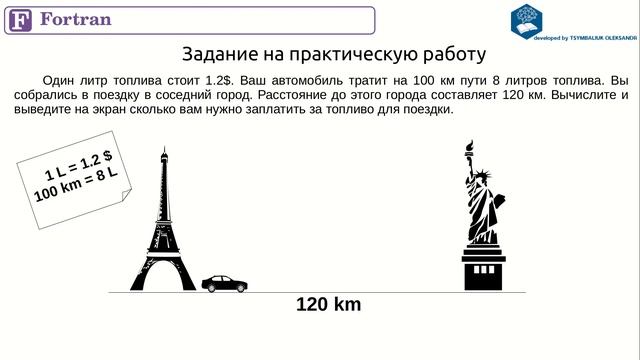 Fortran. Переменные. Практическая работа 3 смотреть онлайн