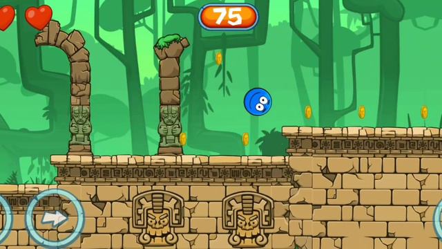 Синий шарик. Новые уровни смотреть онлайн