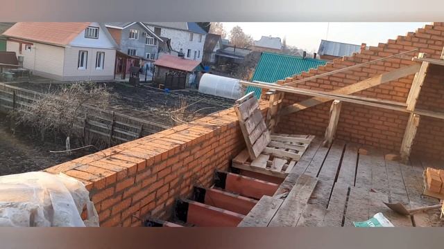 Закрытие сезона,черновая кладка,последние штрихи