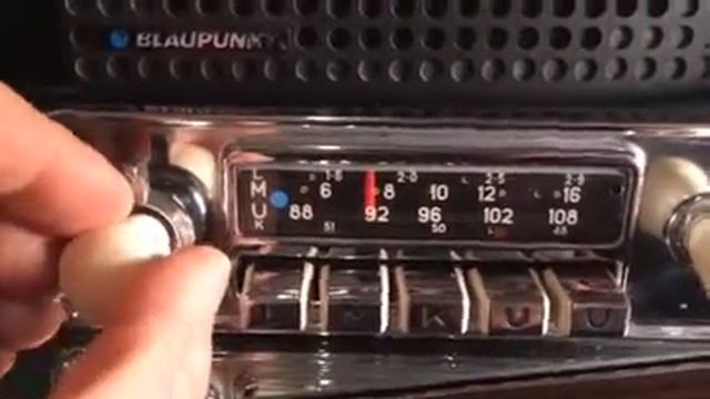 Chromelondon blaupunkt Dortmund Ivory vintage classic car radio test смотреть онлайн