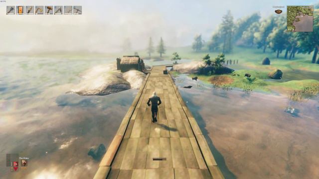 Valheim bridge over deep water смотреть онлайн