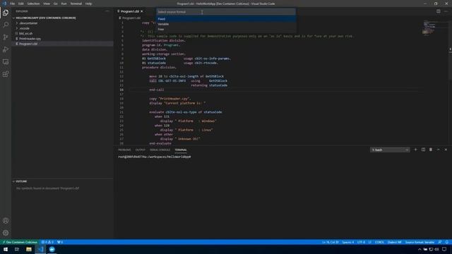 Visual COBOL 7.0: Remote COBOL Development using Visual Studio Code смотреть онлайн