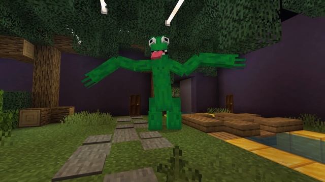 Minecraft Roblox Rainbow Friend Chapter 2 Mod Gameplay смотреть онлайн