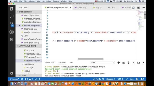 Full Stack Vue.js and Laravel - Part - 1 ( Token Based Authentication) смотреть онлайн