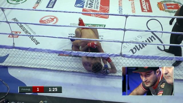 Рамазан Курамагомедов (УРФО) vs Юнус Ахмедов (ЮФО) 77,1 кг. смотреть онлайн
