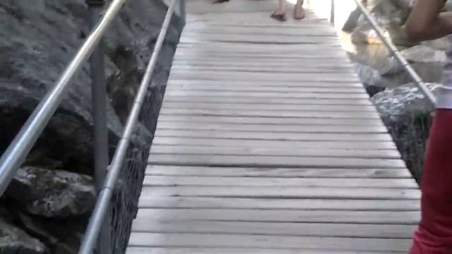 Турция. Каньон Сападере, Красивый двойной водопад. смотреть онлайн