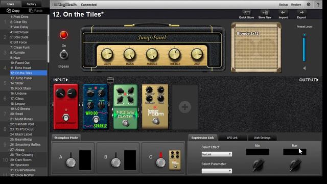 "Tiles" DigiTech RP360 Preset смотреть онлайн