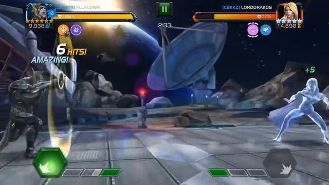 6* Corvus vs Emma Frost -T4 AW- node 44 (spite node) смотреть онлайн