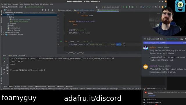 Deep Dive w/ Tim: CircuitPython Library Memory and Size Quantification #adafruit смотреть онлайн