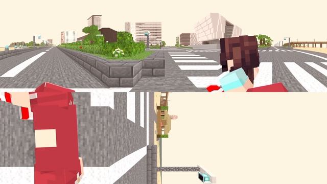 TSUNAMI 360° Video - Minecraft VR смотреть онлайн