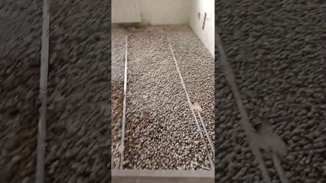 Стяжка пола из керамзита и наливного пола. Часть 1. смотреть онлайн