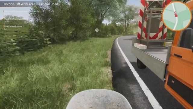 Road Maintenance Simulator PS5 Gameplay смотреть онлайн