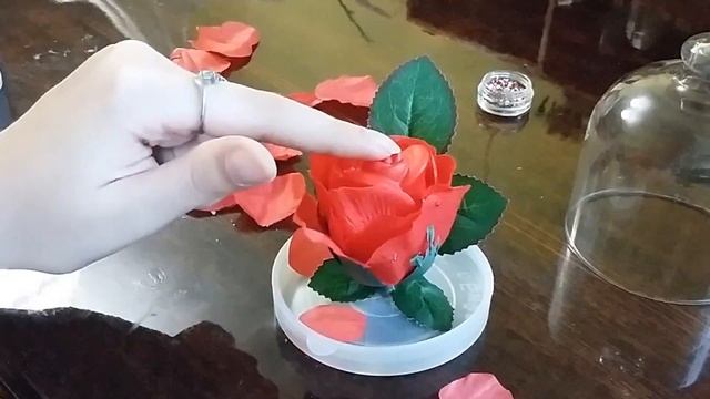 DIY Волшебная роза - светильник / Enchanted rose light смотреть онлайн