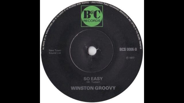 So Easy - Winston Groovy смотреть онлайн