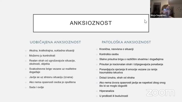 Предавање "Анксиозно-депресивни поремећај" ⚕️ Др. Шепаровић Лисак смотреть онлайн