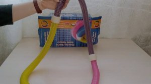 Обзор наших подписчиков на пружинный мягкий хулахуп для похудения .mp4