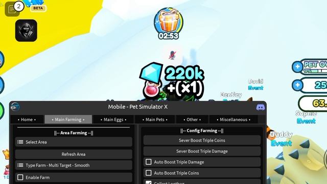 New *OP* Pet Simulator X Script! Blacktrap (Delta, Arceus X, Hydrogen, Fluxus) смотреть онлайн