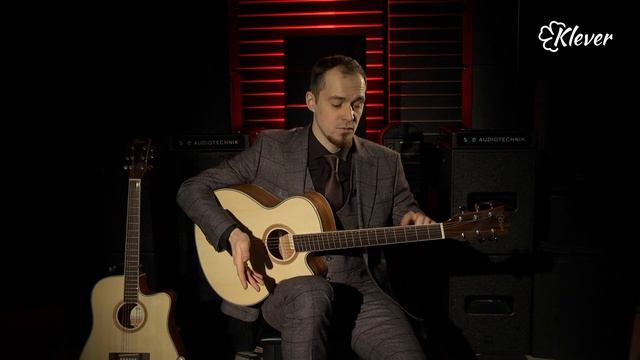 Дизайн и звук акустических гитар Klever KA-100 и KD-100: комфорт и стиль смотреть онлайн