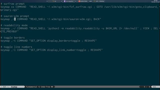 newsboat and w3m queue audio and video with the sauron fzf menu смотреть онлайн