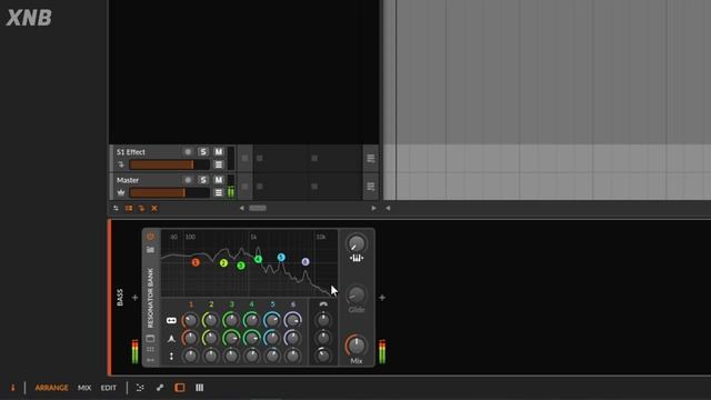How to use the Bitwig Resonator Bank device tutorial смотреть онлайн