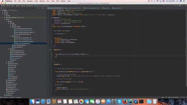 Build blog with Angular 2 Loopback MongoDb Part 5 - Form Edit blog post смотреть онлайн