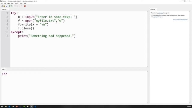 Lesson 13:Text Files With Python смотреть онлайн