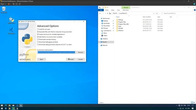 Setup Python Environment Programming on VSCode смотреть онлайн