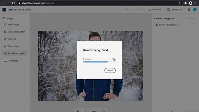 How to change background in Photoshop Express Editor смотреть онлайн
