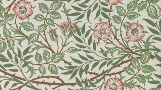 TV Art Slideshow for your home | Patterns by William Morris | 4K TV Art | 1 Hour смотреть онлайн