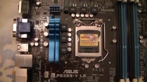 Asus P8Z68-V LE Motherboard unboxing 1155 chipset