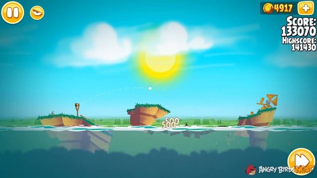 Angry Birds Seasons The Pig Days 6-10 Loch Ness Day 3-Star Walkthrough смотреть онлайн