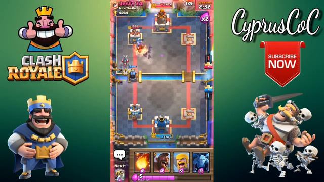 Best Arena 11 Deck - Clash Royale || Best Hog Rider Deck & Sparky! || Unbeatable! Undefeated!! смотреть онлайн