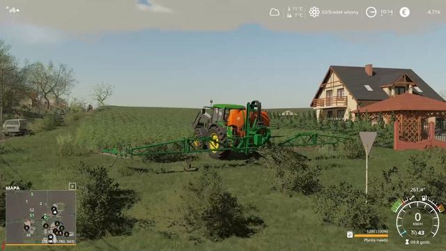 Duża Akcja Opryski✔"Rolnik na Osinie"✔#18 Osina Timelapse✔Fs 19 смотреть онлайн