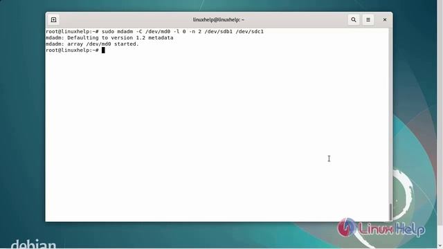 How to configure Test RAID 0 on Debian 11.3 смотреть онлайн