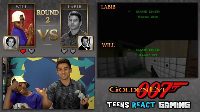 GOLDENEYE 007 (N64) (Teens React: Retro Gaming) смотреть онлайн
